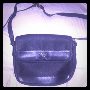 Gucci black leather crossbody Bag